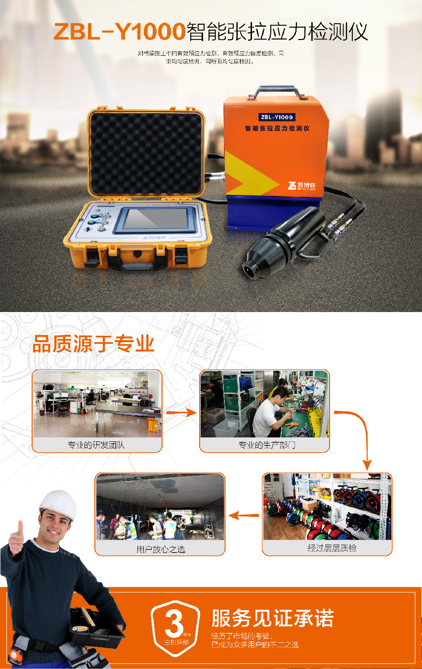 北京现金买球ZBL-Y1000智能张拉应力检测仪1